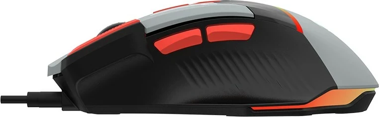 Maus Tracer GameZone Spectra, RGB, 7200 DPI, USB, gri