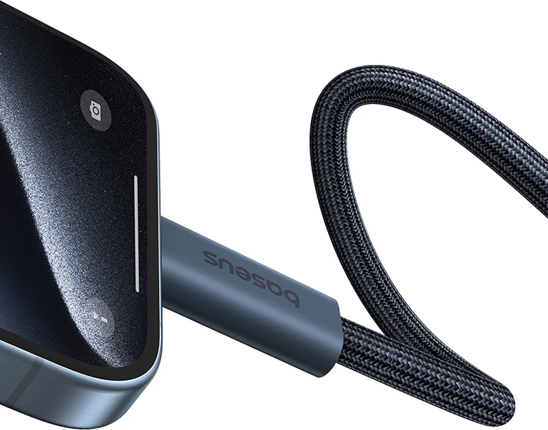 Kabllo USB-C Baseus CB000068, 1m, 240W, 8K 60Hz, e zezë