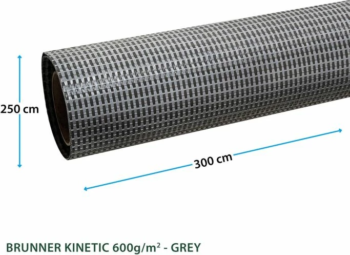 Tapet për tendë/awning BRUNNER Tendo 250x300 cm (0201106N.C52) 600 g/m², gri