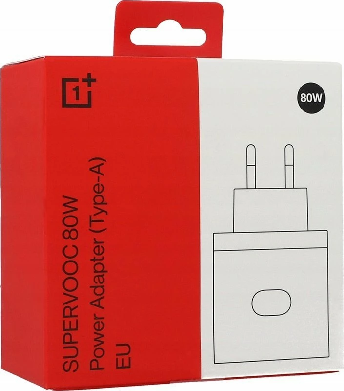 Karikues muri OnePlus SuperVOOC 80W USB-A, i bardhë (pa kabllo)