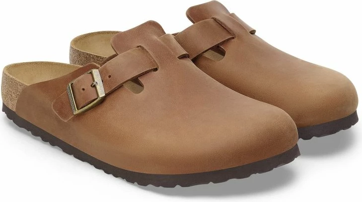 Këpucë lifestyle Birkenstock, cognac