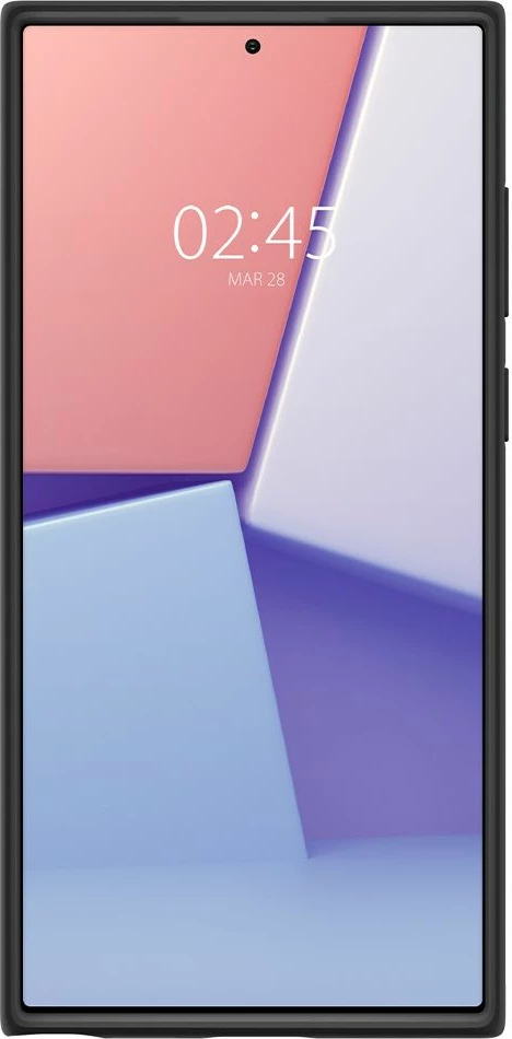 Mbështjellës Spigen Thin Fit për Samsung Galaxy S22 Ultra, i zi