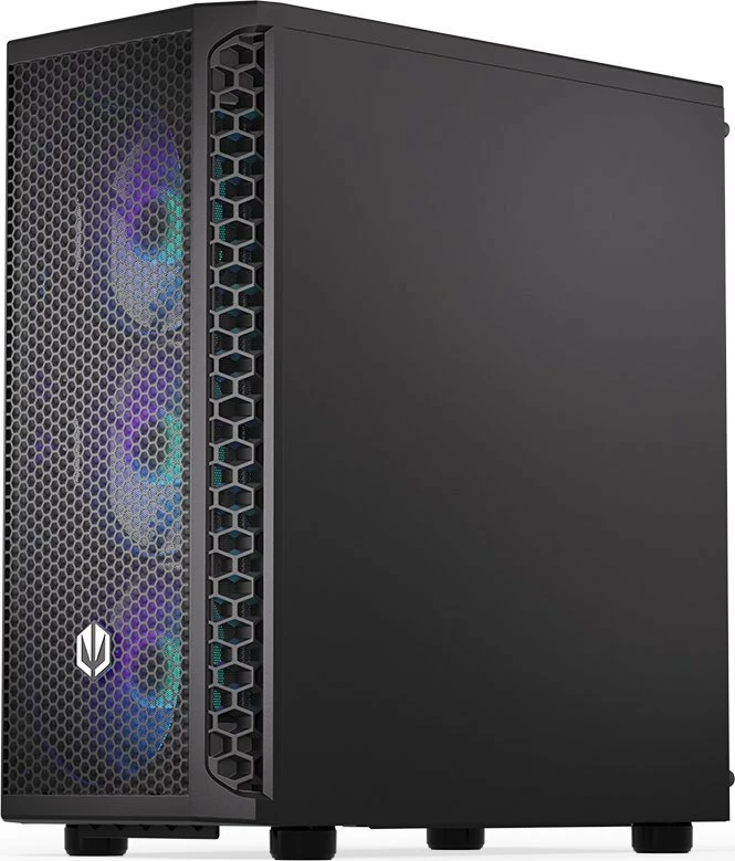 Kasë Endorfy Signum 300 ARGB EY2A006, Midi Tower, 4x120mm ARGB fan, ATX/mATX/Mini-ITX, e zezë