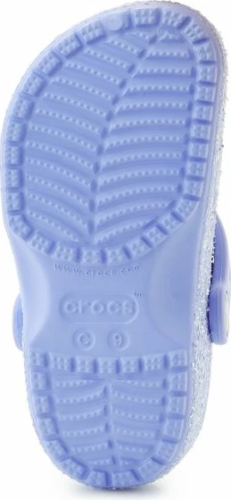 Crocs për fëmijë, glitter, blu [Madhësia: 19 - 20]