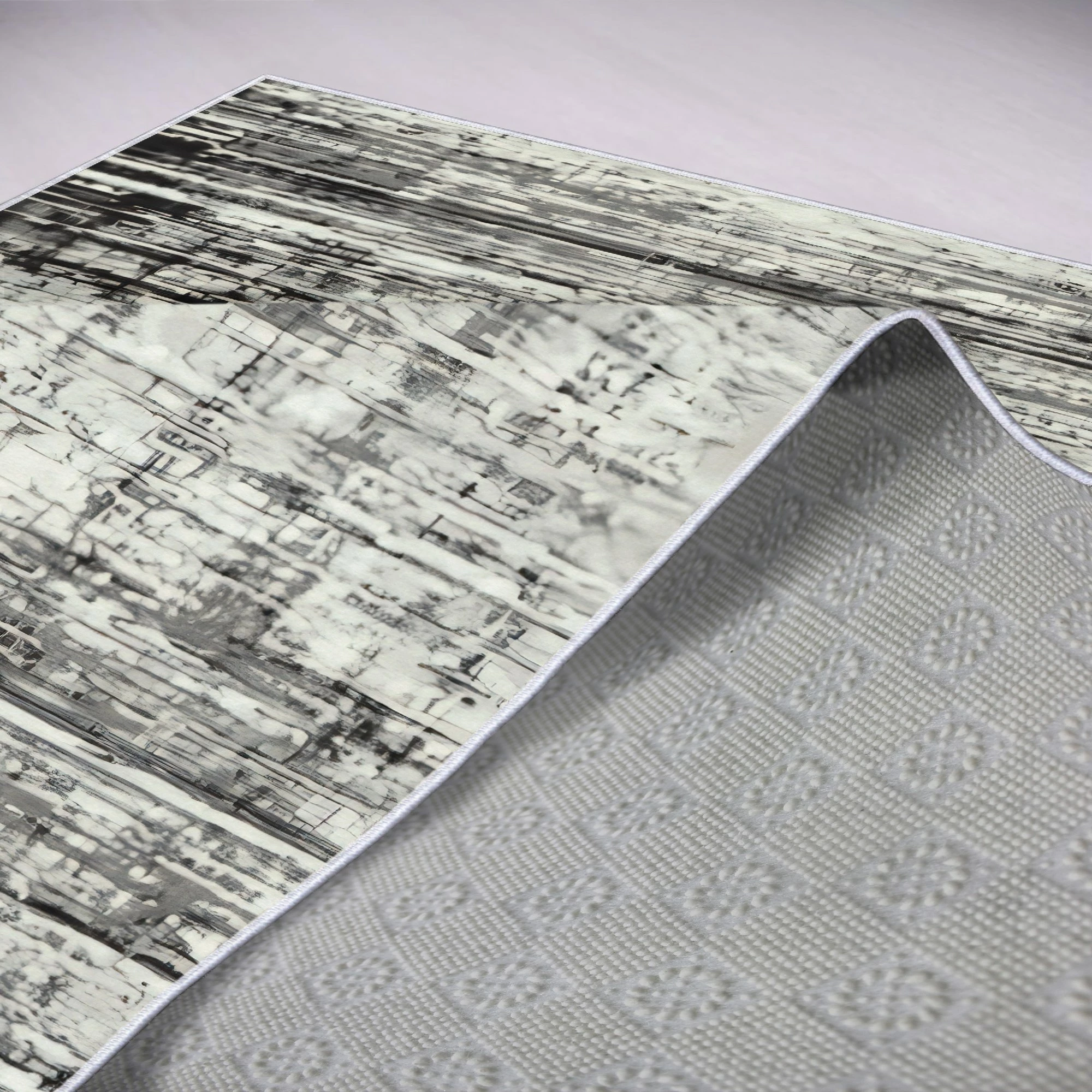 Qilim Conceptum Hypnose, 100x150cm, Wookece319, i bardhë, gri, i zi