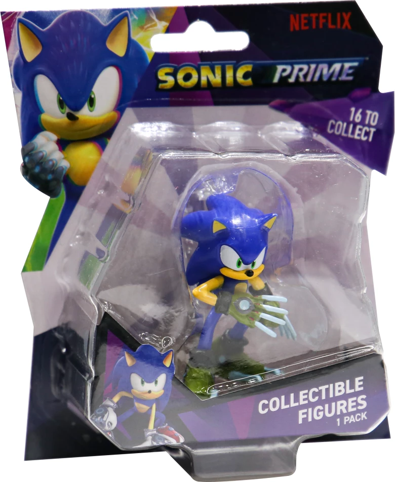 Figurinë koleksionuese P.M.I. Sonic Prime 6.5 cm, 1 copë (S1)