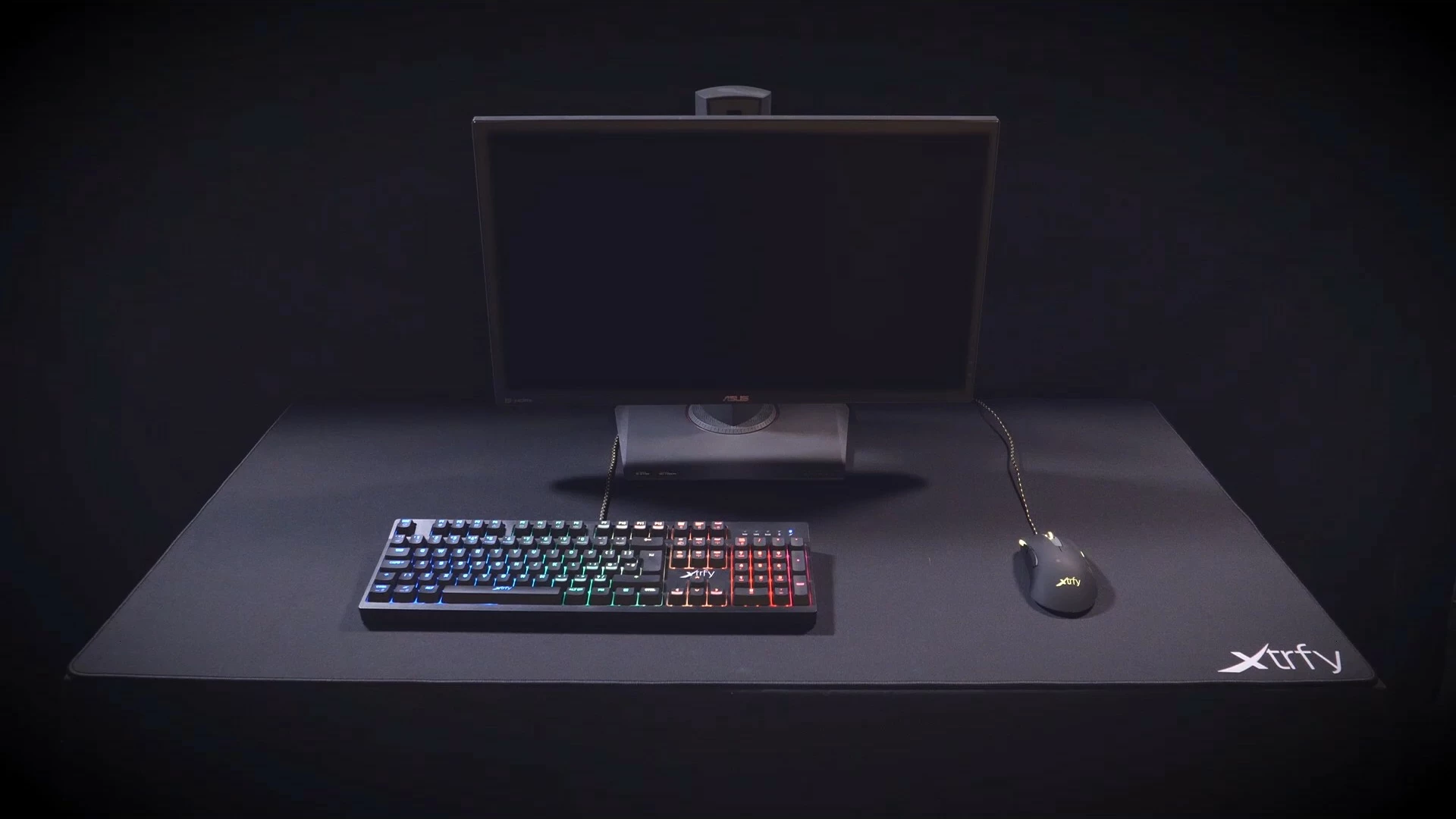 Mauspad gaming Cherry XTRFY GP2 XXL, tekstil, i zi