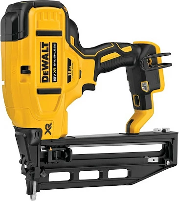 Pistoletë për gozhda DeWALT DCN662NT-XJ, me bateri, 32-64 mm, magazinë e drejtë 110, e verdhë