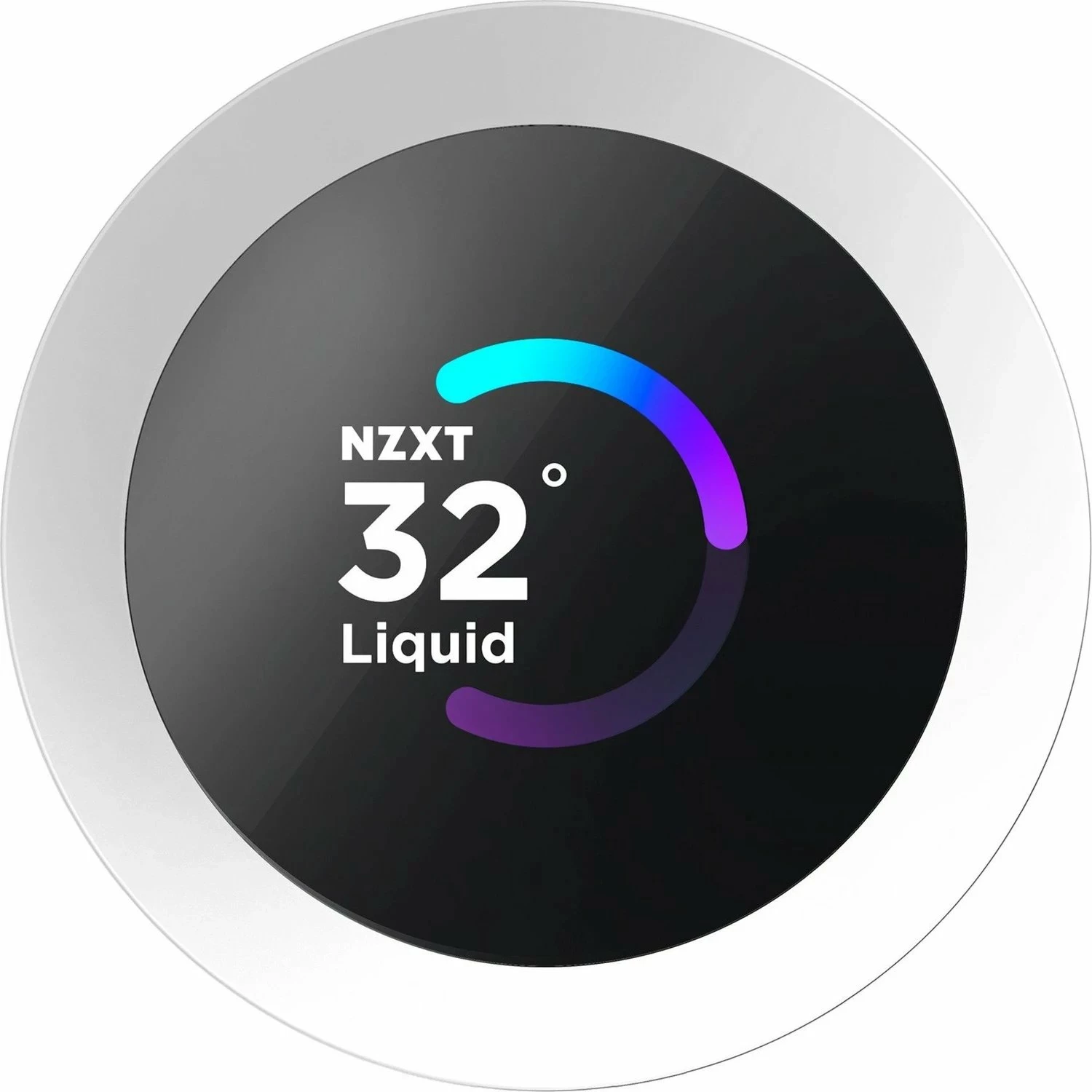 Ftohës me ujë AIO NZXT Kraken Plus 360 RGB RL-KR360-W2 360mm, LCD 1.54\", 3x120mm, e bardhë