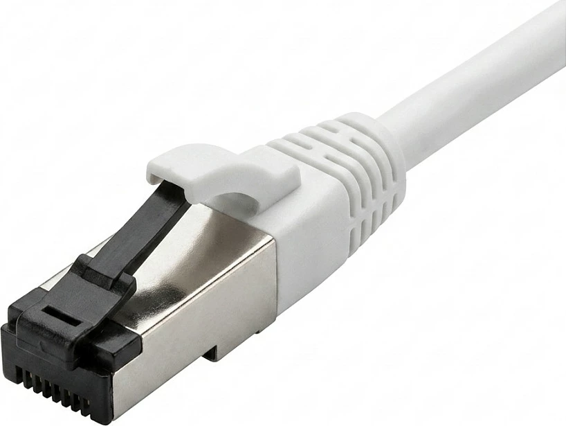 Kabllo rrjeti Synergy21 RJ45 CAT8.1, 0.15 m, S/FTP, 2000 MHz, e bardhë