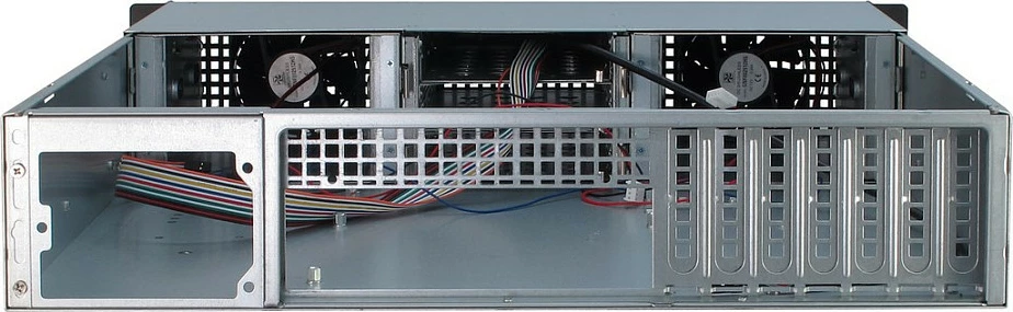 Kasë serveri Inter-Tech IPC 2U-20248, 2U Rack 19", ATX/micro ATX/Mini-ITX, 8x3.5" + 3x2.5", e zezë