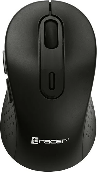 Set tastierë dhe maus Tracer BARTIX II RF NANO, pa tela 2.4 GHz USB nano, tastierë 104 taste me 12 multimedia QWERTY EN-US me mbështetëse kyçesh, maus optik 800–1600 DPI 6 butona, e zezë