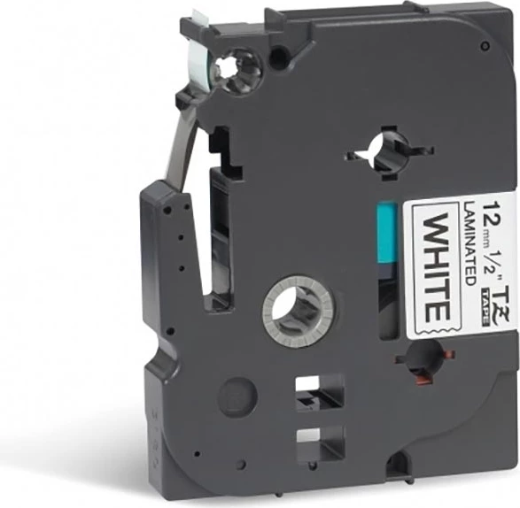 Shirit etiketues, Brother, TZE-231CIV, 12 mm, i laminuar, zi mbi të bardhë