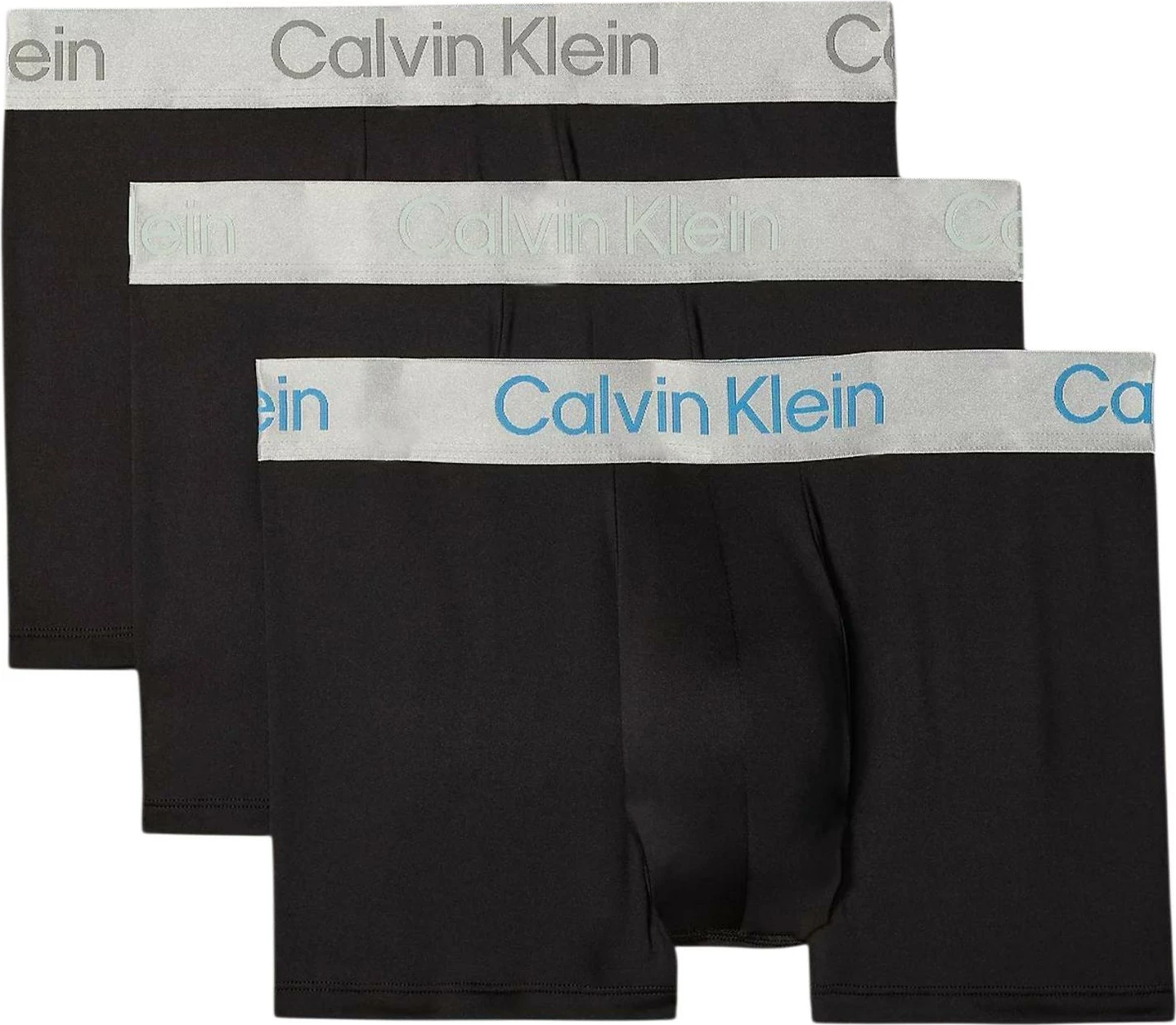 Të brendshme për meshkuj Calvin Klein Underwear Trunk 3pk LV00NB4269, të zeza/të bardha [Madhësia: XS]