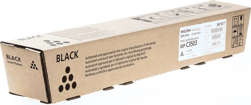 Toner Ricoh MP C3503 841817 rendiment 29500 faqe standard i zi