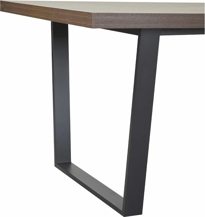 Tavolinë NUEZ, ngjyrë arre, 200x100x76