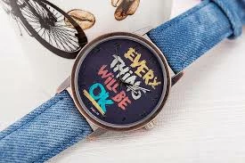 Ore dore unisex, me mesazh pozitiv dhe rripa xhinsi