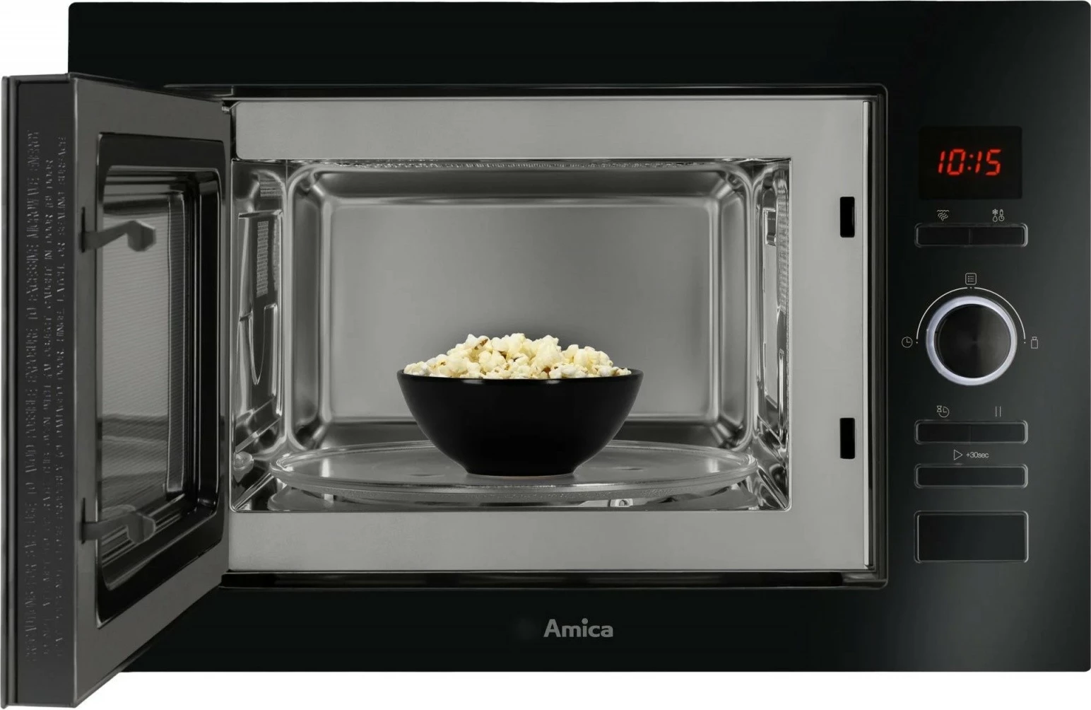 Furrë mikrovale Amica AMMB25E3GB, 25L, Grill, Elektronike, e zezë