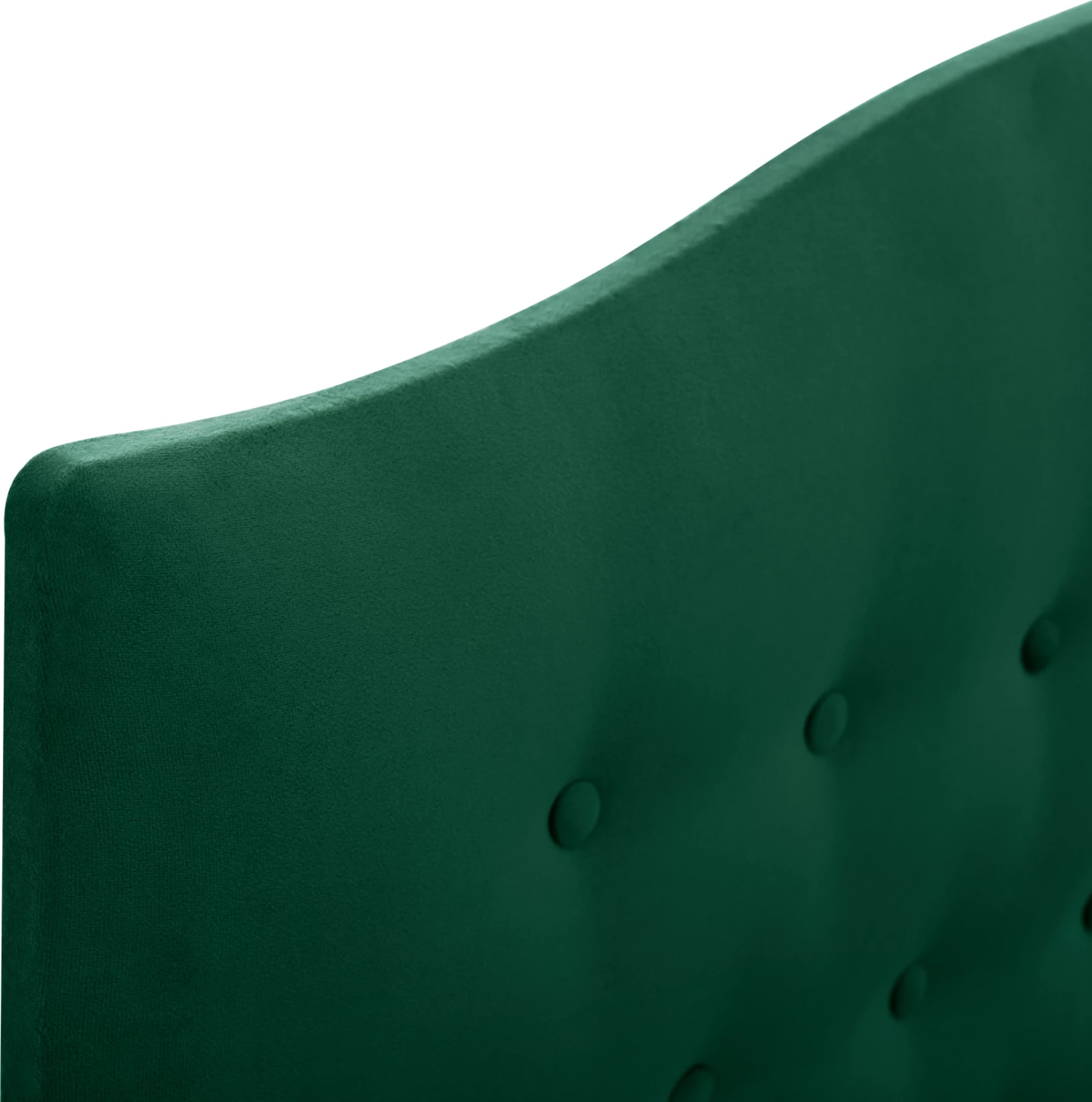 Krevat MALENA, kadife jeshile selvi, 150x200