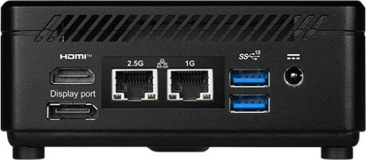 Mini kompjuter MSI Cubi 5 1M-440BEU, Intel Core 3 100U, DDR5 deri 64GB, SSD M.2 PCIe 4.0, Wi‑Fi 6, Bluetooth, pa OS, i zi