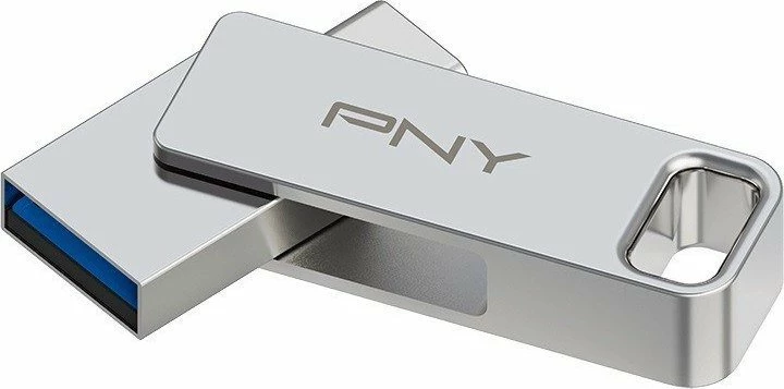 Pendrive PNY Duo-Link 128 GB USB 3.2 Dual (USB-C/USB-A), argjend