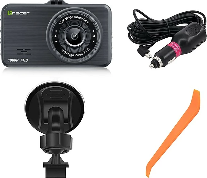 Kamerë regjistruese për veturë Tracer 3.0S FHD CAPRI, Full HD, 3 inç, e zezë 2