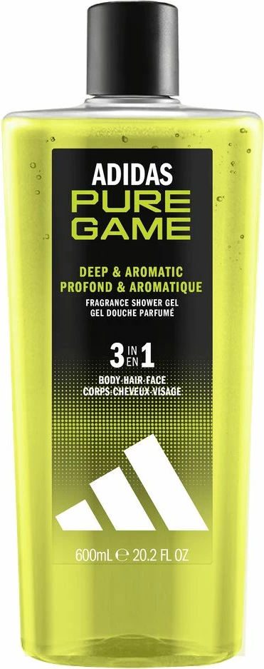 Shower gel për meshkuj Adidas Pure Game 600ml