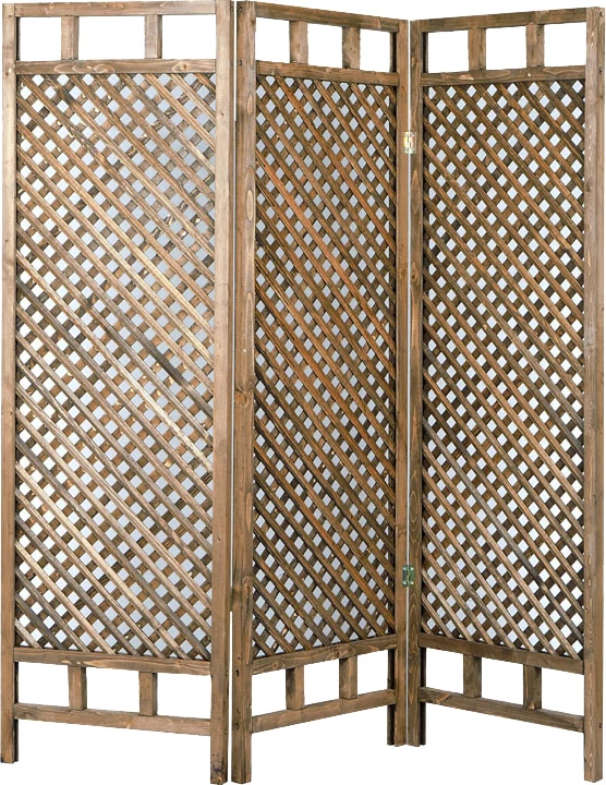 Ekran druri Locky ngjyrë natyrale antike 150x2x160cm