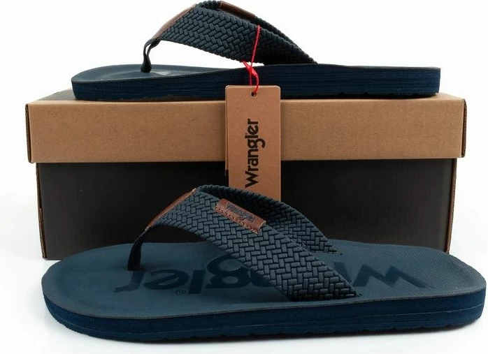 Flip-flopa për meshkuj Wrangler Zane, navy blue