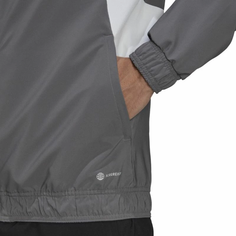 Duks adidas për meshkuj, gri [Madhësia: L]