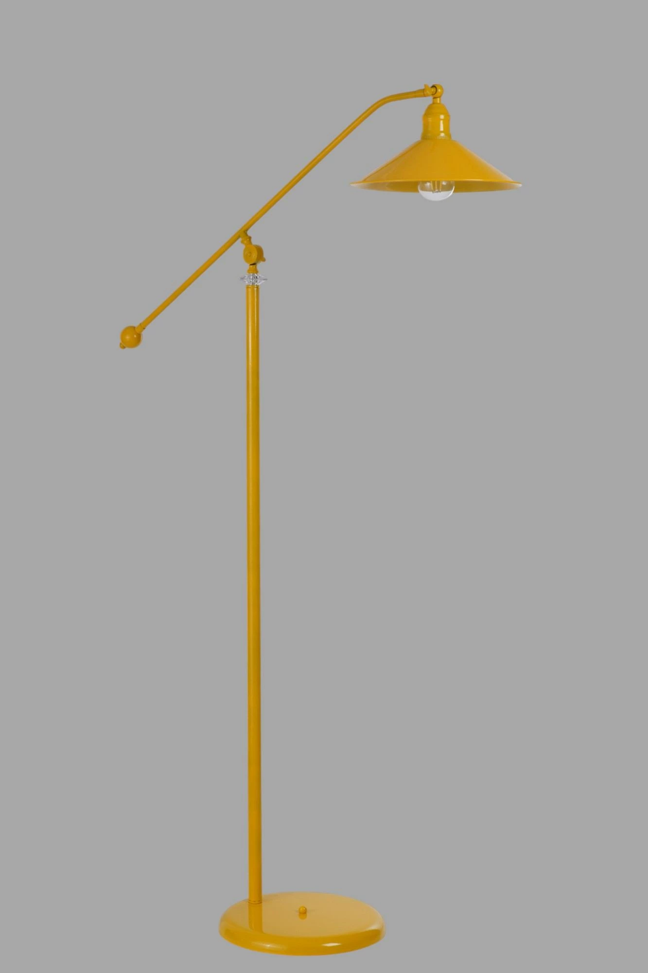 Llambë dyshemeje Opviq, ngjyrë mustard, 8959-4