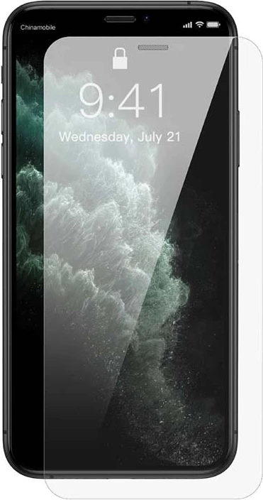 Xham i temperuar Baseus SGBL060202 0.3mm për iPhone XR/11 6.1\", i zi, 2 copë