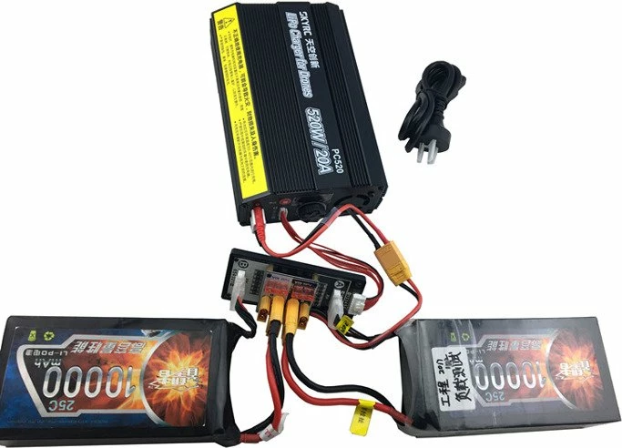 Karikues SkyRC PC520 për bateri LiPo, 520W, 20A, i zi