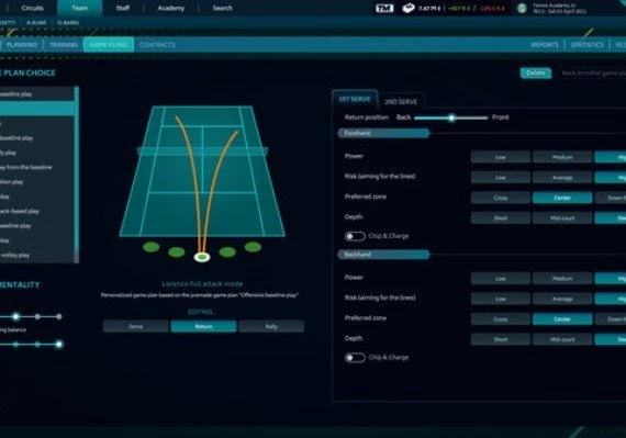 Tennis Manager 2021 EN/DE/FR/IT/ES Global