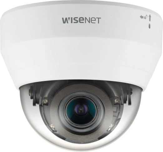 Kamerë sigurie Hanwha QND-6082R1, IP, me kabllo, Dome, e bardhë