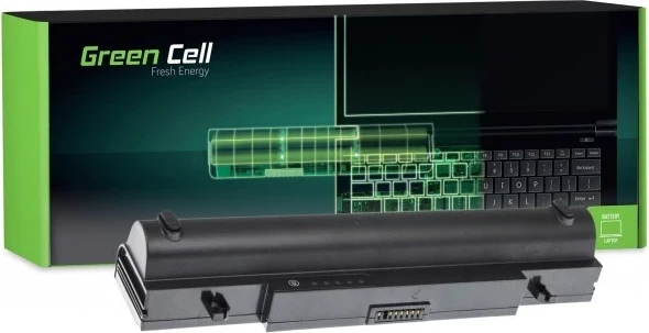 Bateri laptopi për Samsung, Green Cell SA02, 6600mAh, e zezë