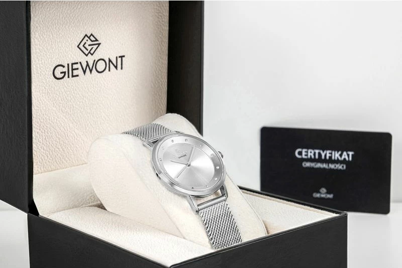 Orë dore femrash Giewont GW4130-B1, argjend