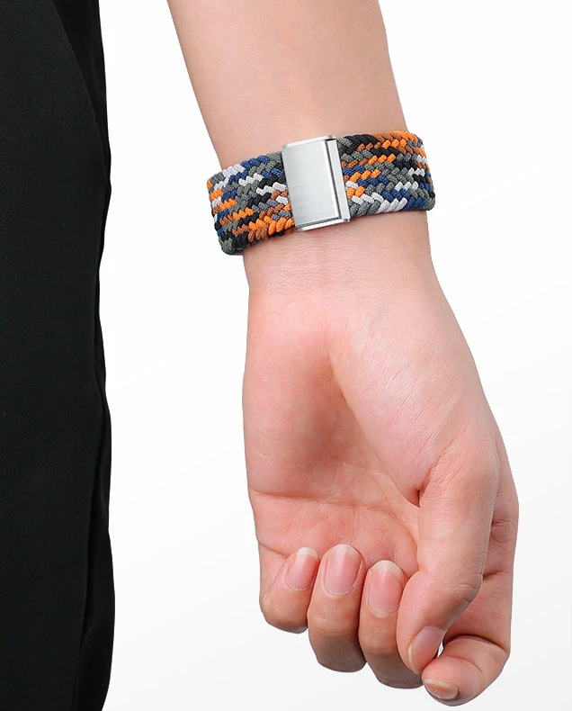 Rrip tekstili i endur për Apple Watch Hurtel, Strap Fabric, për modele 42/44/45/49 mm, Shumëngjyrësh