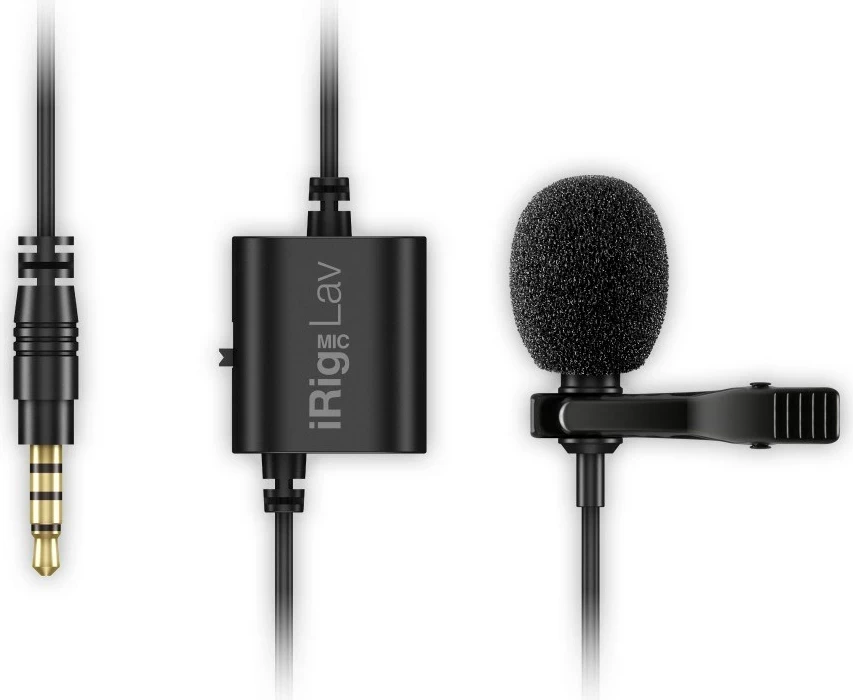 Mikrofon klip IK Multimedia iRig Mic Lav 2 pack, i zi