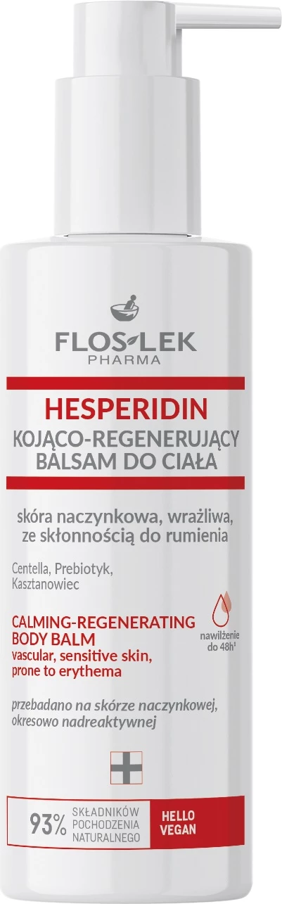 Balsam trupi për femra Floslek Hesperidin Soothing-Regenerating, 175ml