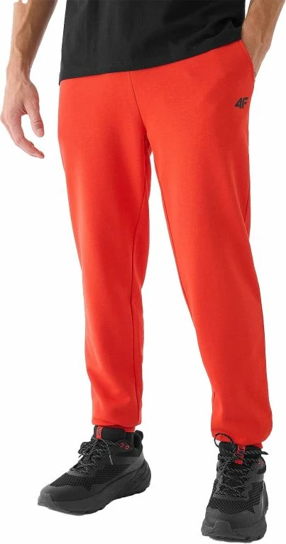Pantallona sportive 4F meshkuj, të kuqe