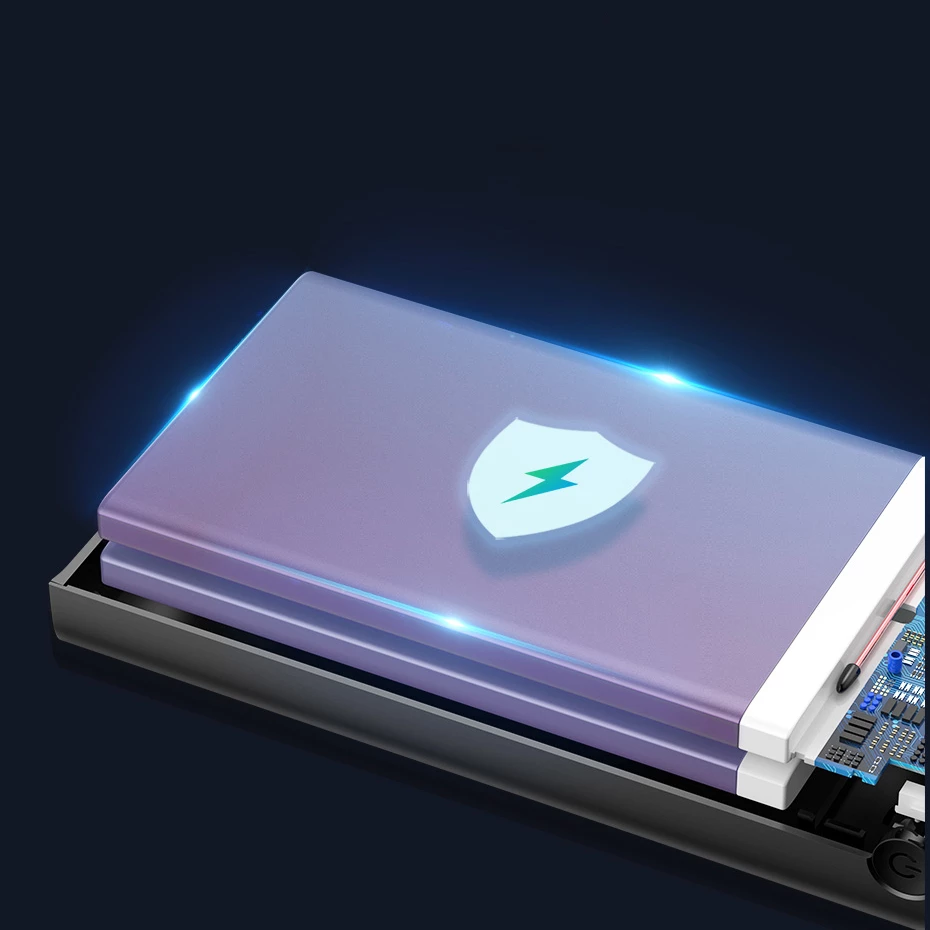 Powerbank Baseus Adaman 20000mAh, 22.5W, me kabllo USB-A në USB-C, e zezë