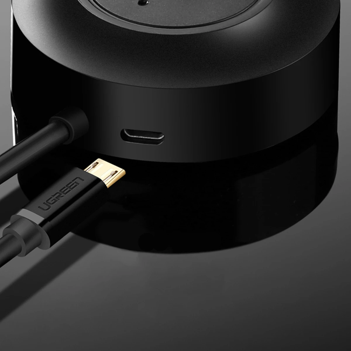 HUB USB Ugreen CR106, 4x USB-A, 480Mbps, 1m, Bardhë