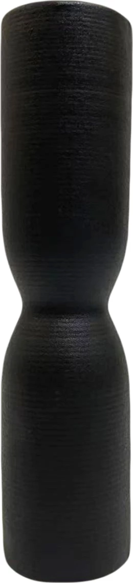 Dekor tavoline prej qeramike, ngjyrë e zezë mat, FH4615.02, Φ7.5x31H cm