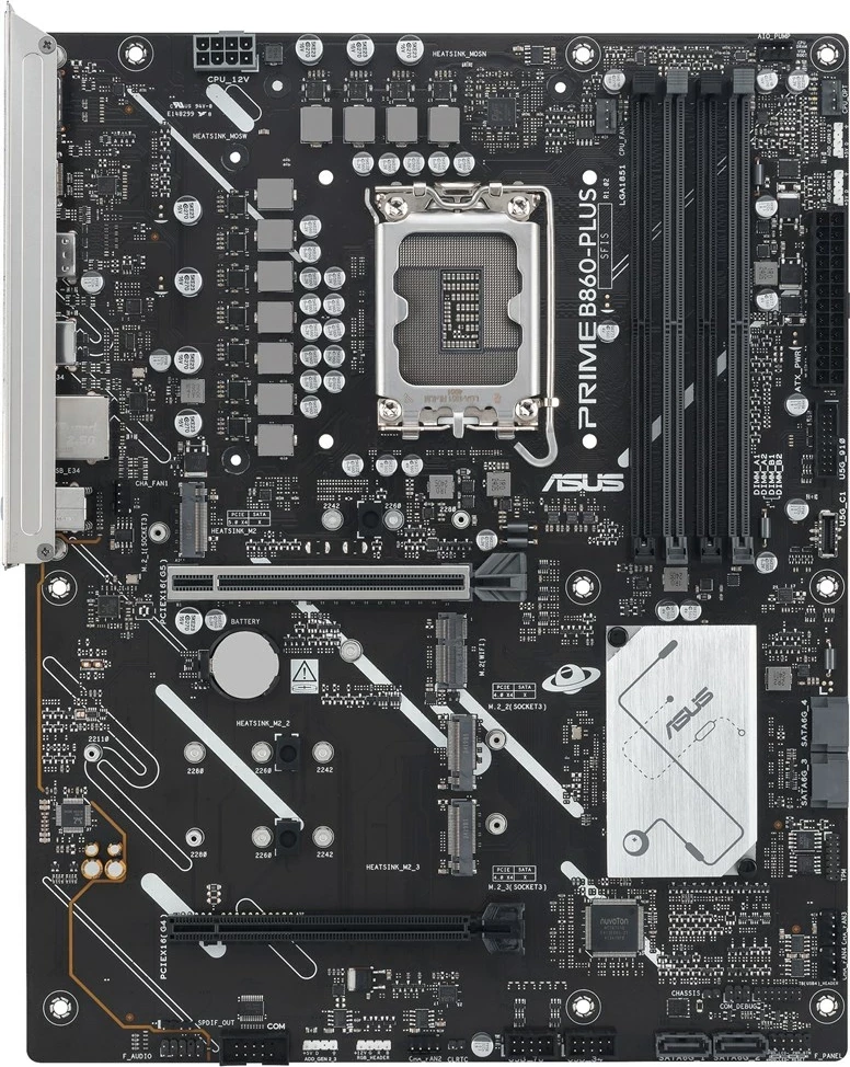 Pllakë amë ASUS PRIME B860-PLUS-CSM, Socket LGA 1851, ATX, Multicolour