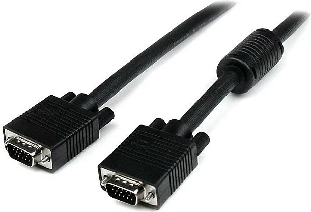 Kabllo VGA StarTech 3m, HD15 M/M, e zezë