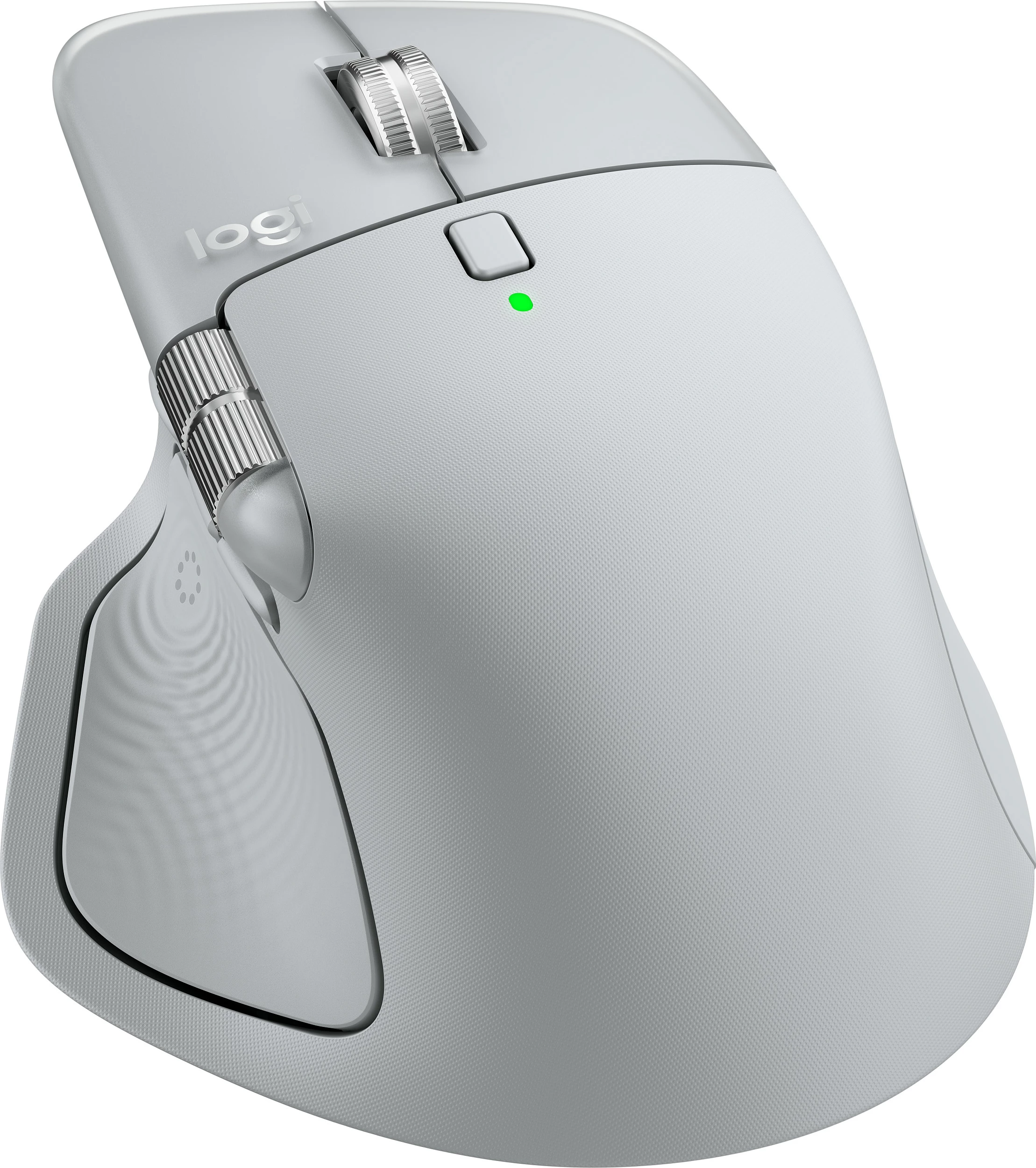 Maus Logitech MX Master 4, wireless RF+Bluetooth, 8000 DPI, ergonomik për dorë të djathtë, gri