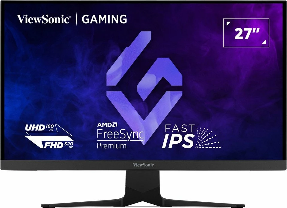 Monitor ViewSonic XG275D1-4K 27\" 4K/FHD 160/320Hz Fast IPS 0.5ms i zi