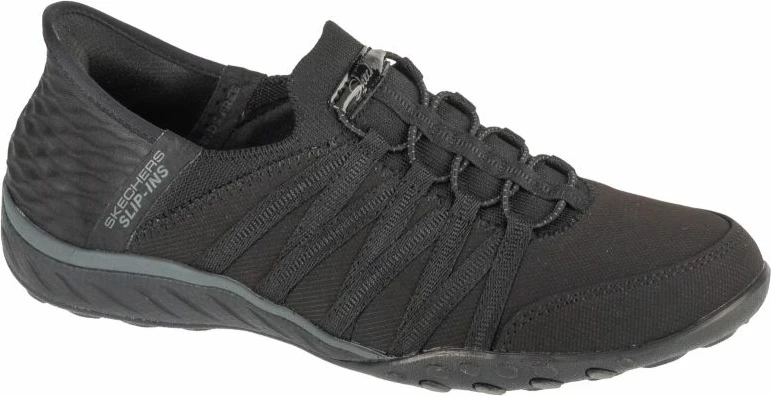 Këpucë lifestyle Skechers për femra, të zeza
