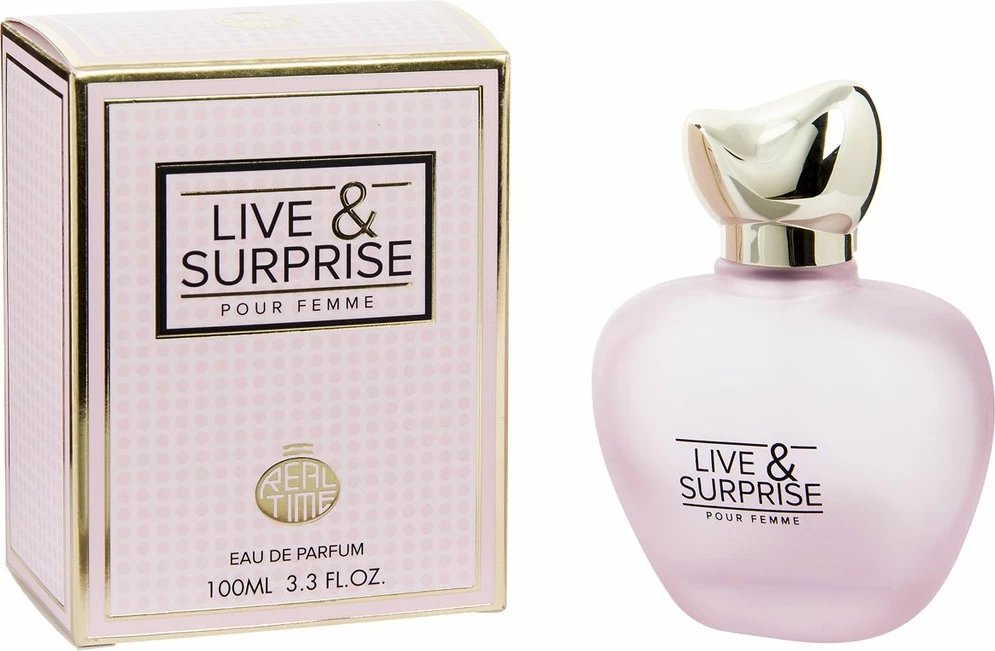 Eau de Parfum për femra Real Time Live & Surprise, 100ml